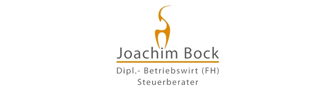 Joachim Bock Steuerberater Print Logo